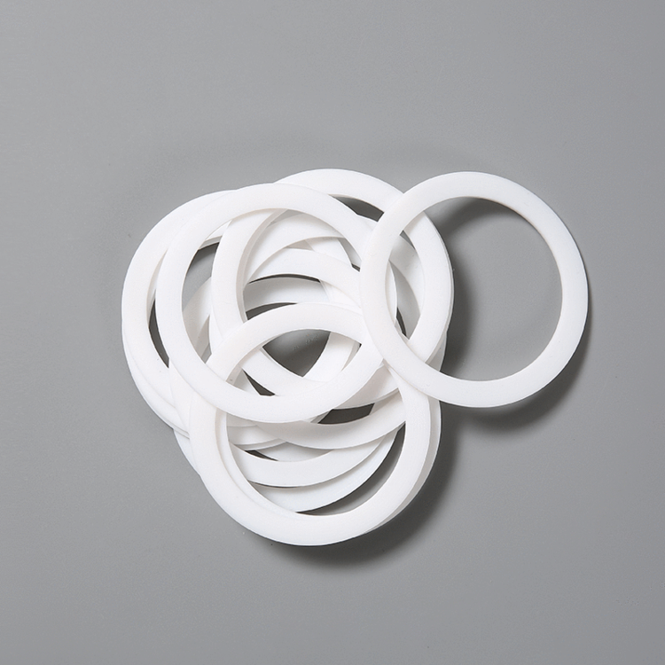 White PTFE Washer O PTFE Washer Tetrafluoro Washer Seals Round Washer